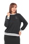 Plus Size Ribbed Blouse - Relaxed Fit - 4