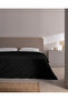 Manon Double 100% Cotton Ranforce Plain Duvet Cover - Black