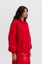 Kırmızı Oversize Sweatshirt - 3