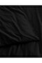 Manon Double 100% Cotton Ranforce Plain Duvet Cover - Black - 5