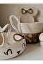 28X10 Wicker Tress Rabbit Kids Room Organizer Basket, Toy Basket, Multi-Purpose Basket, Organizer - 5