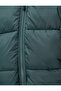 Puffer Jacket Stand Collar Zipper Label Printed Pocket Detailed - 6