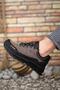 Brown Black Men's Trekking Shoes0012114 - 5