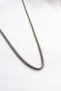 316L Stainless Steel Necklace - Flat Chain Men's Steel Necklace - Non-Tarnish Necklace - Anti-Allergic - 4