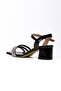 Ocean Series Black Women's Heeled Evening Shoes - 4