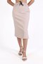 Stone waist tie detail skirt 9156m - 7
