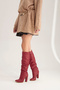 Belower Bellows Cherry 10 cm Women's Boots, Heeled Boots - 7