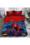 Vita Desing Spiderman Printed Double Duvet Cover Set