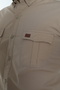 Men's Long Sleeve Seasonal Shirt 100% Cotton Ribstop Fabric Double Pockets - 5