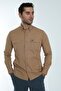 Men's Long Sleeve Seasonal Shirt 100% Cotton Ribstop Fabric Double Pockets