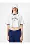 Cotton Crop T-Shirt - Short Sleeve, Crew Neck, Comfortable Fit - 3