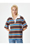 Polo Collar Rugby T-Shirt Short Sleeve Cotton - 3