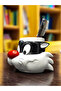 Sylvester Designed Pen Holder Brush Holder Desktop Organizer Cute Children's Room Accessory - 4