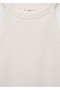 Ribbed Strap Blouse - 6