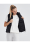 W Outerwear Padded Vest Women's Black Vest S231239-001 - 5