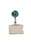 Hero Girls Yellow Girl Themed Metal Yoyo Card Holder Yoyo Id Badge Holder
