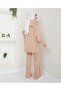 Women's Shawl Collar Tracksuit - 3