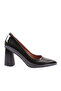660-22y Women's Pointed Toe Open-Toe Galvanized Heel High-Heeled Shoes