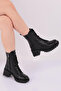 2219-771-22K Women's Boots Black Genuine Leather - 5