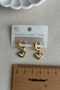 Caprea Steel Heart White Women's Earrings Karamaz Women Earrings Women's Steel Earrings - 2