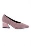 Goblet High Heels - Blunt Toe, Finger Low Cut, Salmon Wrinkled 23453261