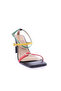K9004 Women's Blunt Toe Strappy Heeled Sandals - 2