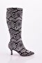 K300-22K Women's Pointed Toe Heeled Boots