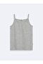 Basic Wide Collar Gray Undershirt
