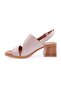 Strappy Heeled Sandals Ice Genuine Leather 2101153219 - 3
