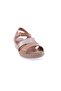Tan Genuine Leather Women's Sandals - Velcro 143244 - 2