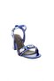 809-23y Women's Banded Stone Heeled Sandals - 5