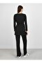Belted Basic Camisole Tunic & Pants Double Set - Black - - 4