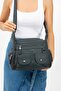 Y.S.Deri Women's Crossbody Messenger Shoulder Bag Vegan Leather 25*20 cm Shoulder Bag Multi-Pocket - 2