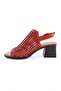 Women's Laser Heeled Sandals Red 2955318 - 3