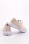 Women's Lace-Up Laser Comfort Shoes Cream 31353246 - 3