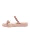 Women's Silver Stone Banded Slippers Nude 111033108 - 3