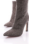 Women's Heeled Boots Platinum Stone 39433210 - 4