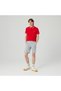 Erkek Slim Fit Gri Bermuda