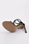 2001 Women's Embroidered Ankle Tie Heeled Shoes - 5