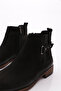8706 حذاء كلاسيكي للرجال من الجلد الطبيعي باللون الأسود من NUBUCK - 4