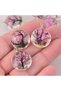 Tree of Life Themed Necklace Transparent Design with Butterfly Special Epoxy Accessory Vivid Look Luxury Jewelry - 3
