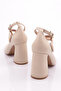 Women's Ankle Strap Heeled Shoes Ten 91843236 - 3