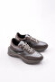 Women's Lace-Up Sneaker Shoes Gray 85133410 - 2