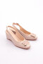 Women's Heeled Shoes Beige 354233539 - 2