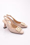24234 Women's Open Back Heeled Shoes - 2