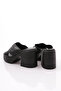 Black Heeled Slippers - Women 6103222 - 3