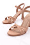 921 Women's Cross Striped Heeled Shoes - 4