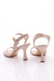 923 Women's Striped Heeled Shoes - 3