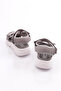 Women's Velcro Sandals Gray 292911212893376 - 3