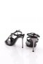 Women's Stone Detailed Heeled Evening Dress Shoes Black Patent Leather 66363481 - 3